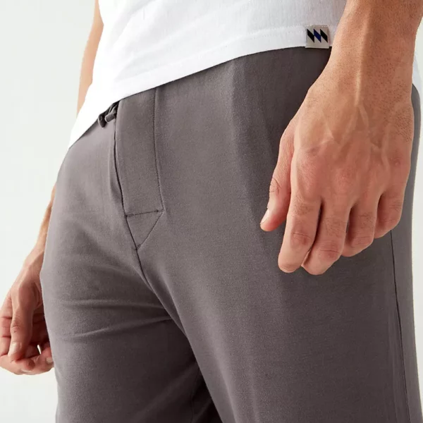 charcoal-grey-detailing modern crew Grey lounge pant