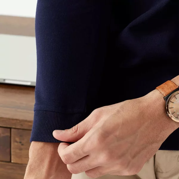 maritime-blue-cuff (1) modern crew navy blue sweatshirt